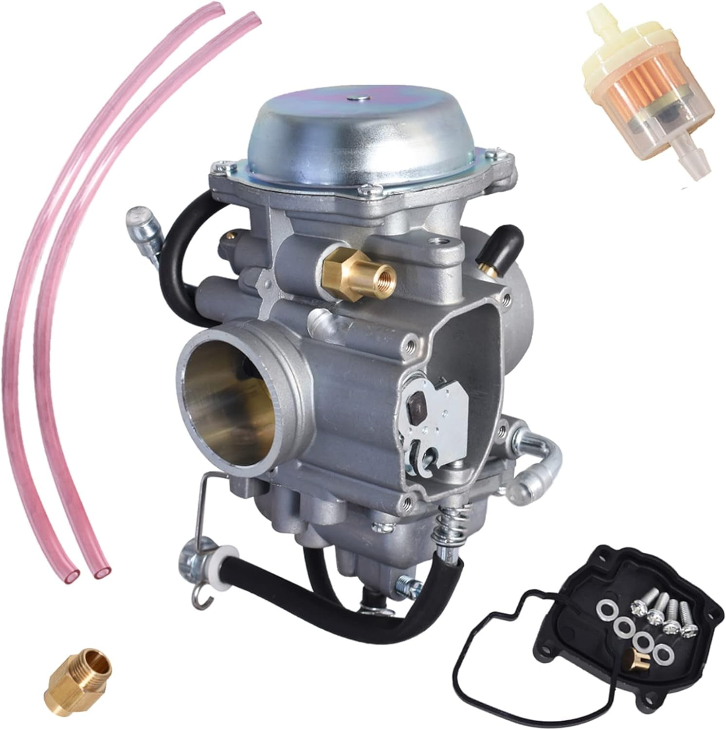 Waltyotur Carburetor Replacement for Suzuki Quadrunner 500 LTF500F 4x4 1998 1999 2000 2001 2002 Carb
