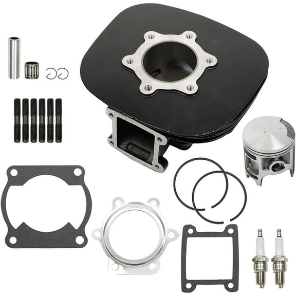 Waltyotur Cylinder Piston Gasket Top End Kit Set Replacement for Yamaha Blaster 200 YFS 200 1988-2006
