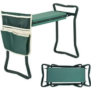 Waltyotur Multifunctional Garden Kneeler & Seat - Heavy Duty Folding Kneeling Bench with Handles, Ideal for Gardening and Sitting - Perfect Garden Stool for Sen