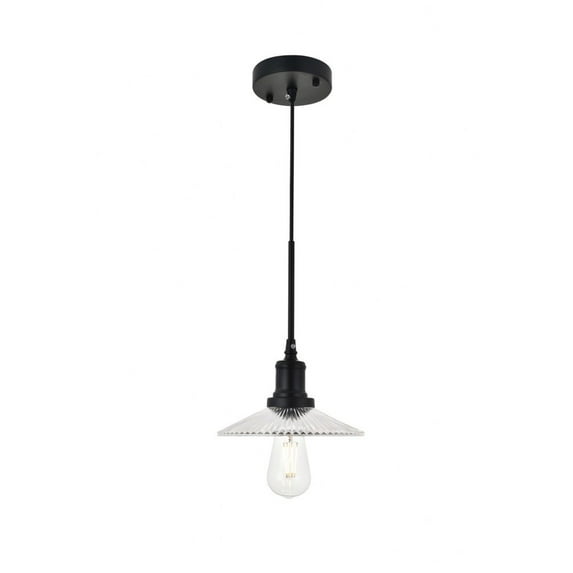 Waltz 1 light black Pendant