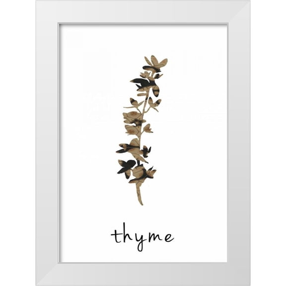 Waltz, Anne 11x14 White Modern Wood Framed Museum Art Print Titled - Thyme art I