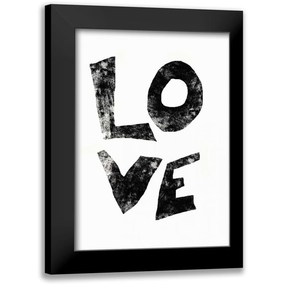 Waltz, Anne 14x18 Black Modern Framed Museum Art Print Titled - Love