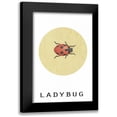 thumbnail image 1 of Waltz, Anne 17x24 Black Modern Framed Museum Art Print Titled - Ladybug, 1 of 5
