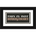 thumbnail image 1 of Waltz, Anne 18x10 Black Ornate Wood Framed with Double Matting Museum Art Print Titled - Hamburgerheaven, 1 of 4