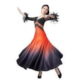 thumbnail image 1 of Waltz Dancing Dress Clothes Big Swing Modern Costumes Competition Women Ballroom Dress Stage Wear, 1 of 6
