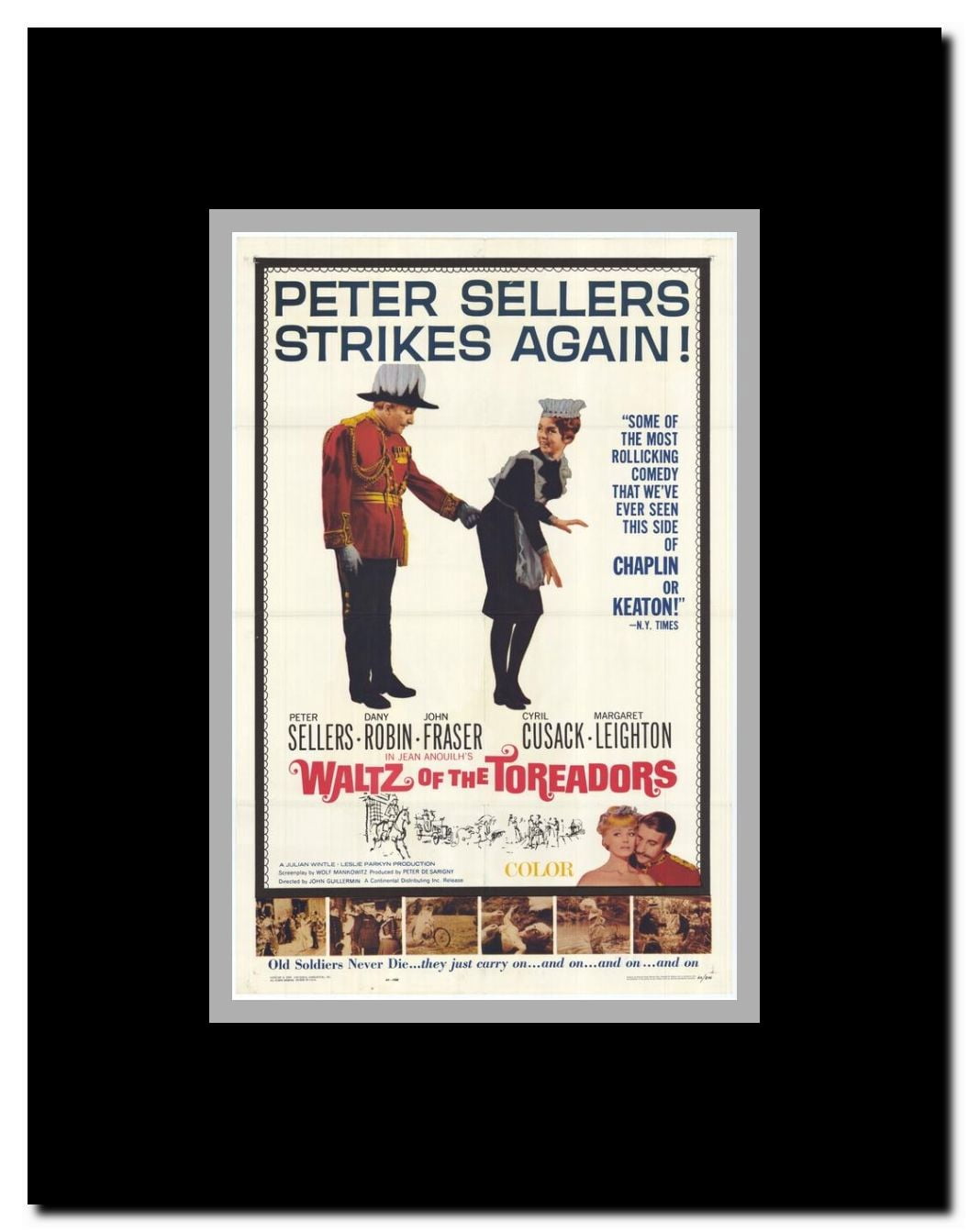 Waltz of the Toreadors Framed Movie Poster