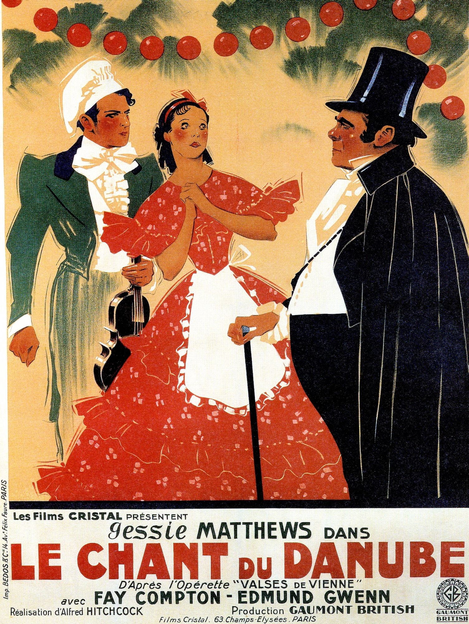 Waltzes From Vienna Canvas Art - (11 x 17)