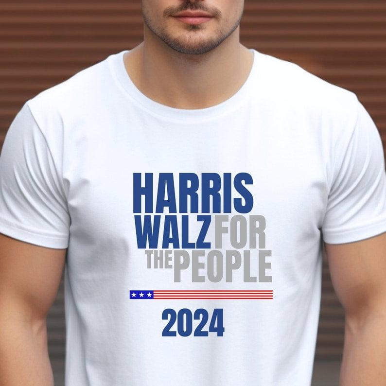 Walz Harris For The People 2024 Election Shirt, Tim Walz for Vice