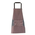 thumbnail image 1 of Wamans Cooking Apron Adjustable Bib Apron Cooking Apron, Aprons for Women With Pockets, Home Apron That Wipes Your Hands H, 1 of 8