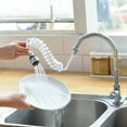 thumbnail image 1 of Infidev Detachable Sink Faucet Sprayer Household Kitchen Faucet Lengthened Extender Long Hand Hel-d Sink Hose Portable Retractable Foaming Water, 1 of 8