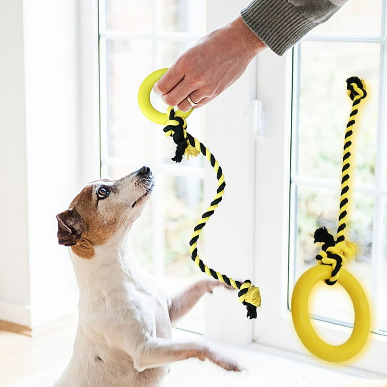 Wamans Dog Toy Interactive Dog Toys Tug Of War Dog Toys Rubber Durable Dog Chew Toys Bright Colors No Filler Dog Toys For Small Dogs