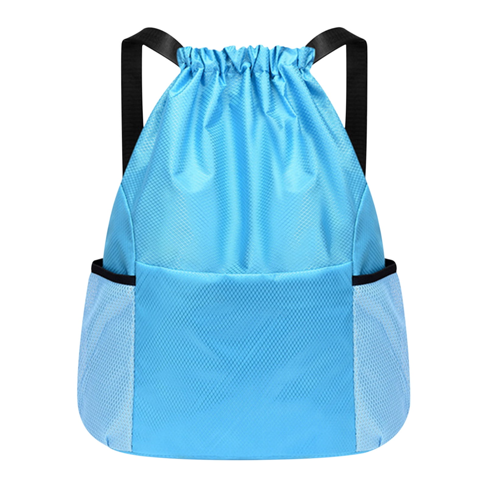 Waterproof Mesh Drawstring Backpack with Shoe Compartment Wet Pocket small waterproof drawstring bag - TikTok Shop main image 3