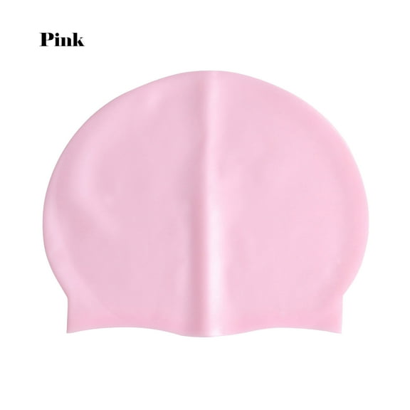 Wamans Swim Cap Kids Adult Universal Silicone Ear Protection Swimming Caps