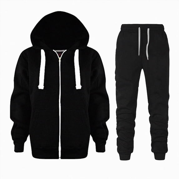 Wamejoo Boys' Sweatsuit 2 Piece Performance Hoodie Sweatshirt and Jogger Sweatpants