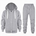 thumbnail image 1 of Wamejoo Boys' Sweatsuit 2 Piece Performance Hoodie Sweatshirt and Jogger Sweatpants, 1 of 5