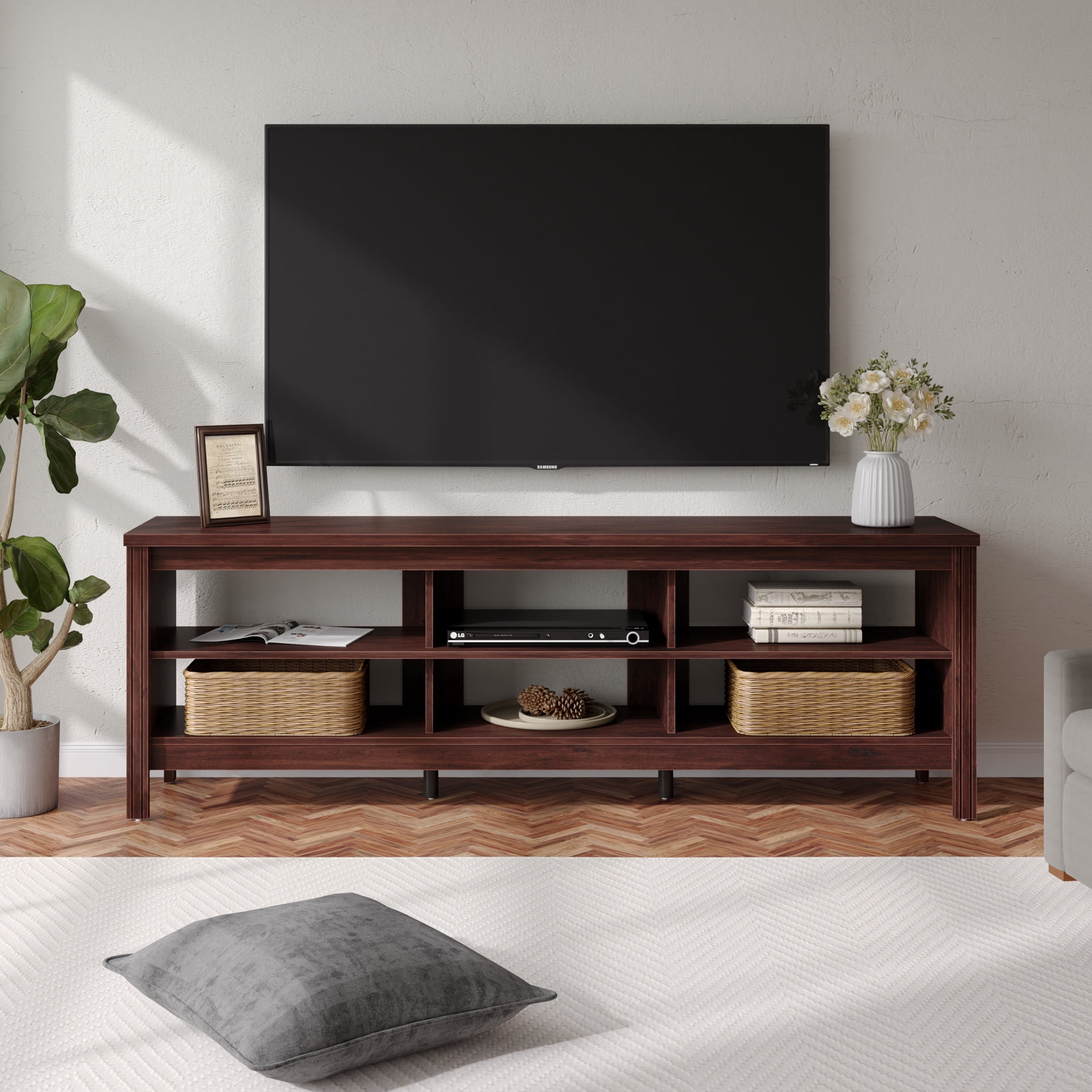 Wampat TV Stand For 75 Inch Wood Entertainment Center For Living Room wampat-tv-stand-for-75-inch-wood-entertainment-center-for-living-room