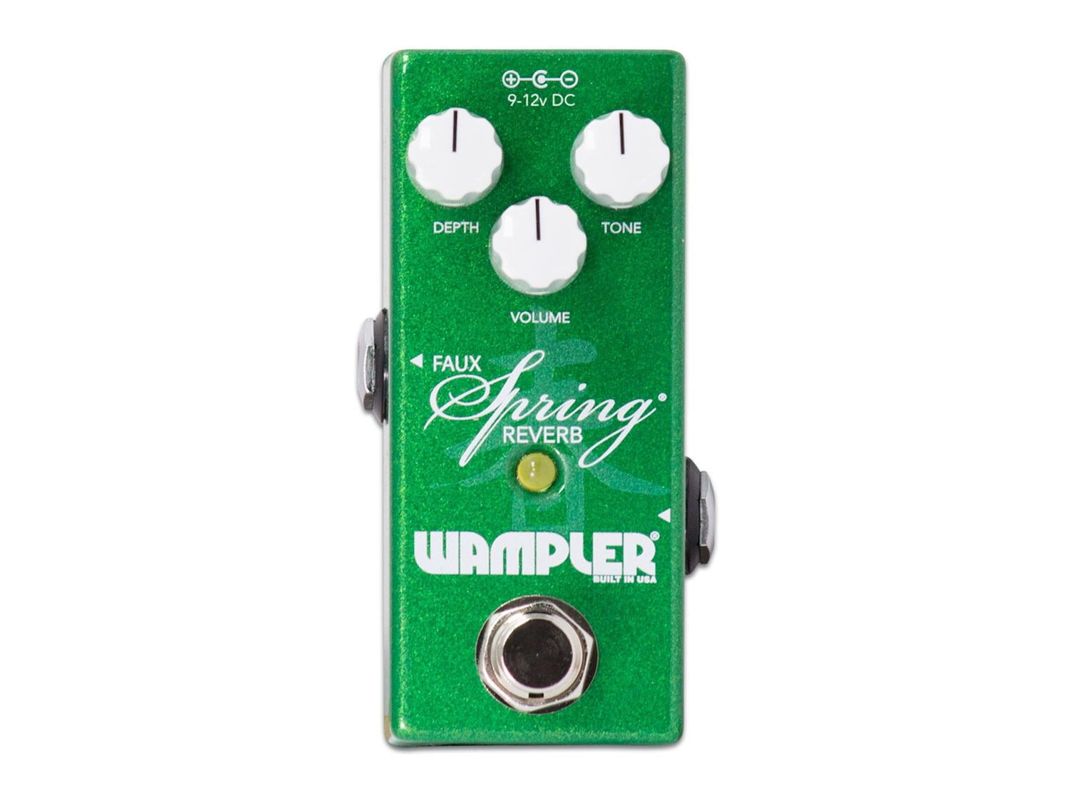 Wampler Mini Faux Spring Reverb Guitar Effect Pedal
