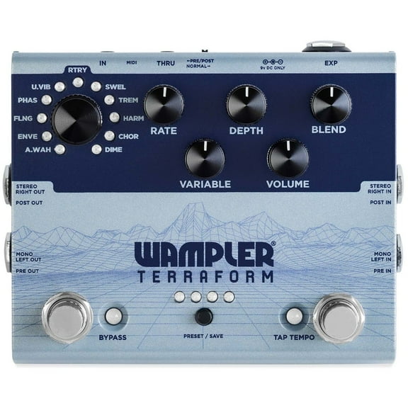 Wampler Terraform Modulation Multi Effects Pedal