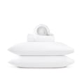 thumbnail image 1 of Wamsutta 1846 4-Piece 650 Thread Count Bright White Egyptian Giza Cotton Sateen Bed Sheets, Queen-Deep Pocket, 1 of 10