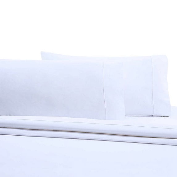 Wamsutta 350-Thread-Count Egyptian Cotton Full Sheet Set in White