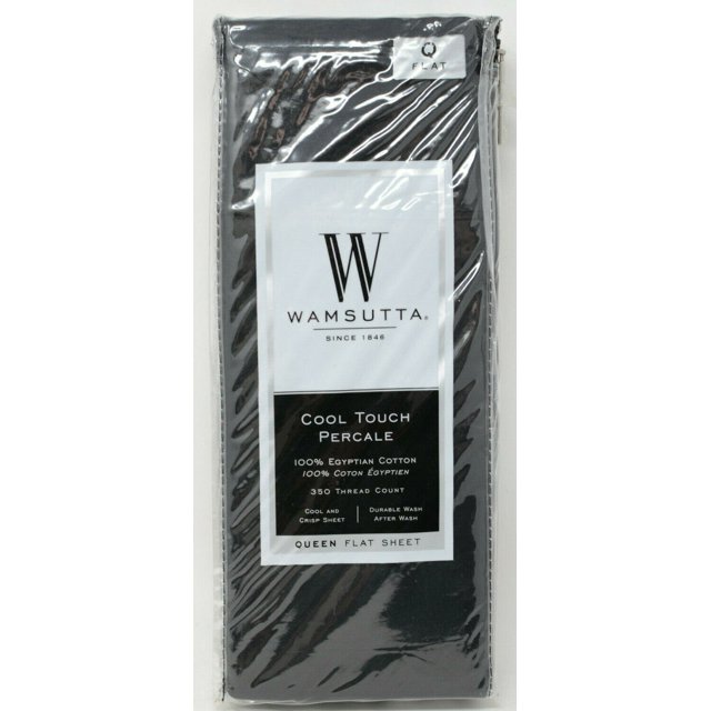 Wamsutta Cool Touch Percale 350 TC 100 Egyptian Cotton Queen Flat