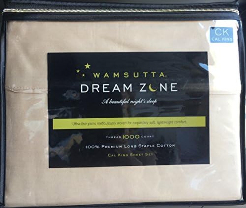 Wamsutta Dream Zone Cal California King Sheet Set, Taupe Beige Tan ...