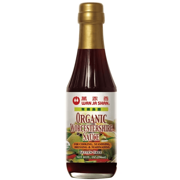Wan Ja Shan Organic Worcesterchire Sauce Biologiqui -- 10 fl oz Pack of 2
