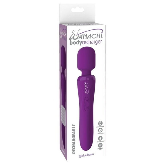 Wanachi Body Recharger Personal Massage Wand, Purple