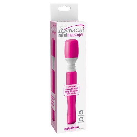 Wanachi Mini Massager Personal Massage Wand, Pink