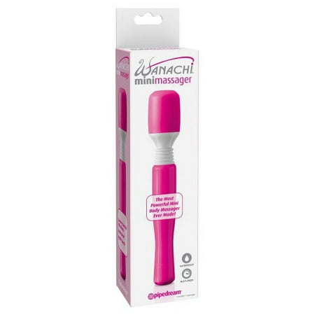 Wanachi Mini Massager Personal Massage Wand, Pink