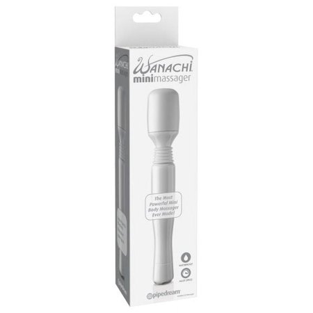 Wanachi Mini Massager Personal Massage Wand, White