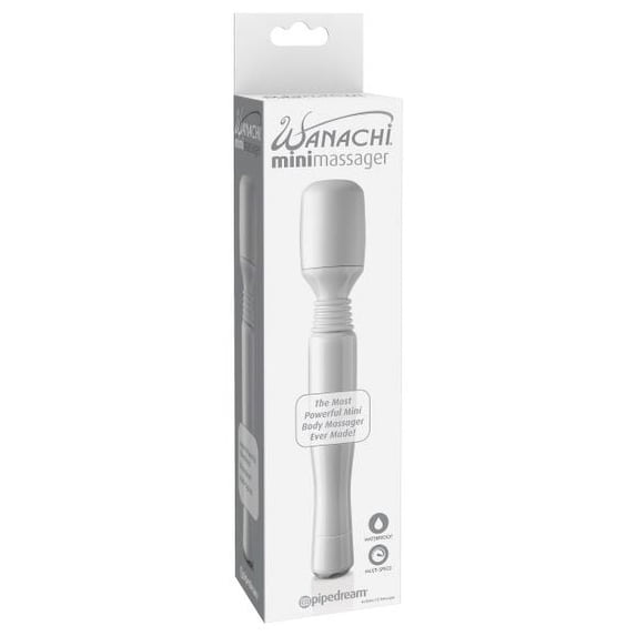 Wanachi Mini Massager Personal Massage Wand, White