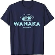 Wanaka Mountain Vacation Skiing New Zealand T-Shirt