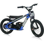 Wanan 24V Electric Bike for Kids, 250W Electric Motorcycle Up to 15.5MPH,16-inch Tires, 3 Speeds, Electric Balance Bike for Kids Aged 6+ (Blue)