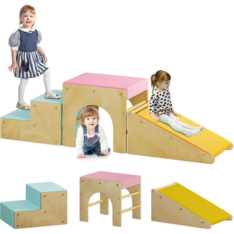 Wanan in Pikler Triangle Set, Toddler Climbing Toys Indoor