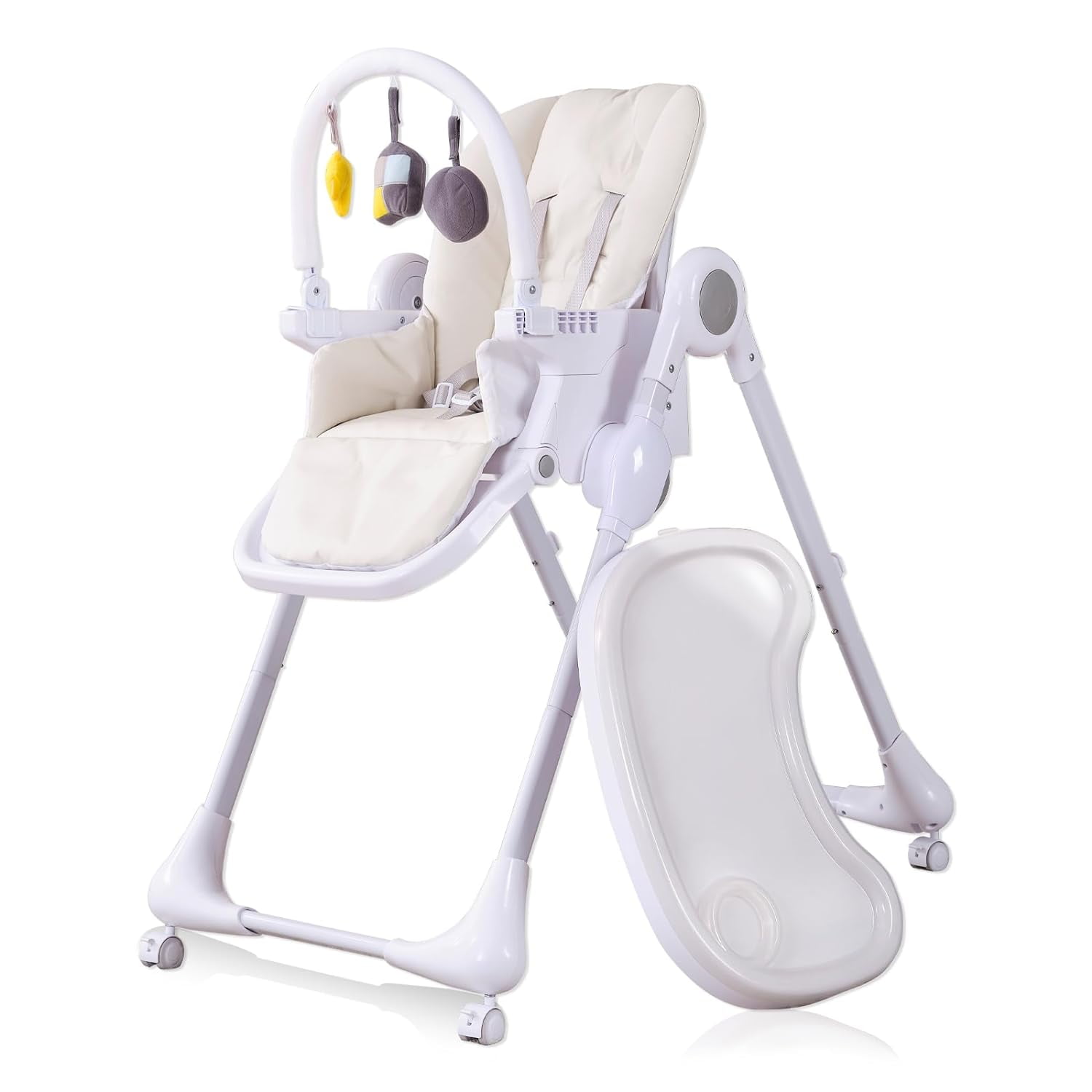 Wanan Baby High Chair, Foldable 7 in1 High Chairs for Babies and