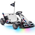 thumbnail image 1 of Licensed BMW Electric Go Kart, Wanan Drift Kart for Kids 6-12 with Drift Mode, 2 Speed, Adjustable Seat, LED Lights, 400W Dual Motors, 1 of 10