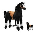 thumbnail image 1 of Wanan Ride on Horse for Big Kids, Horse Ride on Toy for 7 Years Old to Adult, (41.33'' Height) Riding Horse Rider Mechanical Walking Action, No Battery or Electricity, Max Load 187LBS, 1 of 8