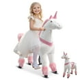 thumbnail image 1 of Wanan Ride on Unicorn on Toys, Unicorn Ride on for Girls 7 to Adult, Ride on Horse Unicorn Toys, Unicorn Rider Mechanical Walking Action, Max Load 187 LBS, No Battery or Electricity, 1 of 10