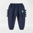 thumbnail image 1 of Wancir 1-8 Years Children's Pants Boys Dinosaur Printed Knitted Sports Pants Baby Pants Guard Pants, 1 of 3