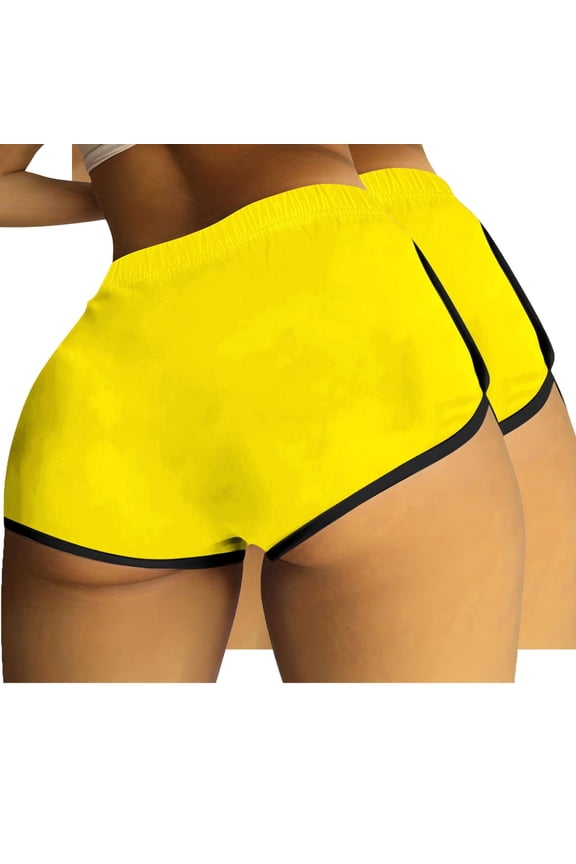 Wancir 2PC Booty Shorts for Women Sexy Naughty Letter Printed Yoga Dance Gym Workout Running Active Hot Shorts Loungewear Pajama