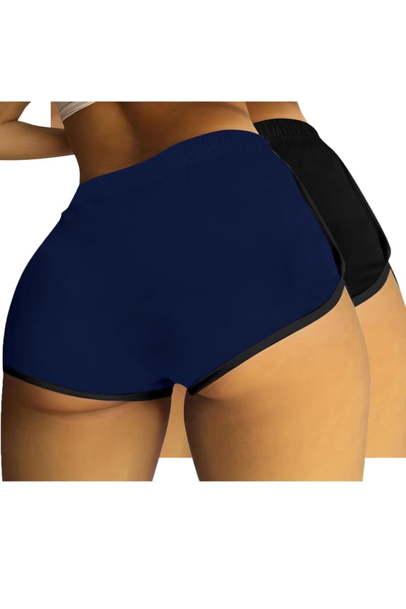 Wancir 2PC Booty Shorts for Women Sexy Naughty Letter Printed Yoga Dance Gym Workout Running Active Hot Shorts Loungewear Pajama