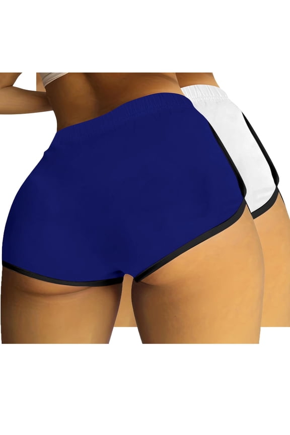 Wancir 2PC Booty Shorts for Women Sexy Naughty Letter Printed Yoga Dance Gym Workout Running Active Hot Shorts Loungewear Pajama