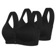 thumbnail image 1 of Wancir 2PC Plus Size Sports Bra Set - Breathable Wire-Free Lift for Yoga/Gym, 1 of 4