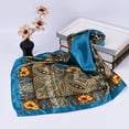 thumbnail image 1 of Wancir 35" Head Scarf for Women Square Satin Hair Scarf Headband Floral Bandanas Sleeping Hair Wraps Scarf Boho Headwear, 1 of 3