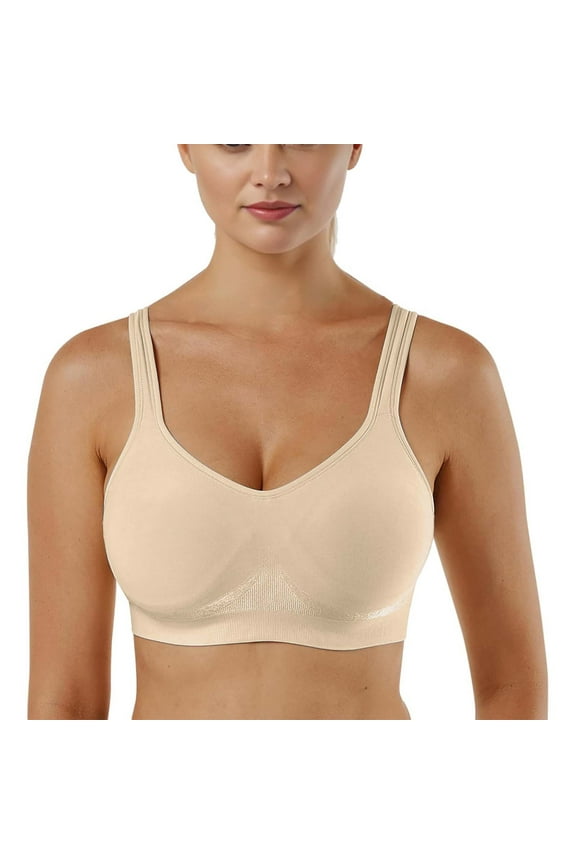 Wancir Adjustable Shiny-Silk Bra - Breathable Lift & Curvy Fit for Plus Size