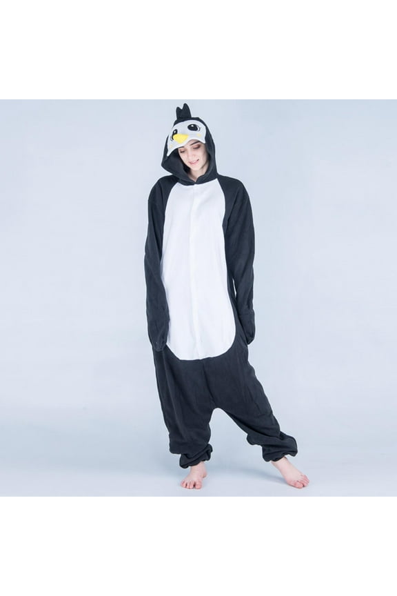 Wancir Animal Onesie One Piece Pajamas Women Men Cosplay Halloween Costume Christmas Sleepwear
