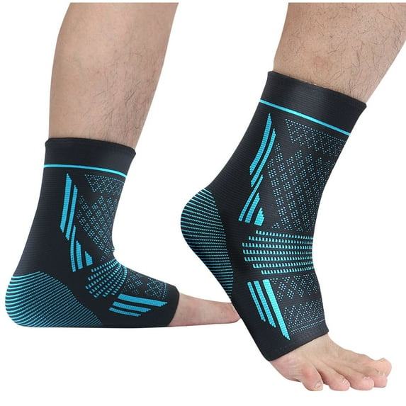Wancir Ankle Compression Sleeve for Men & Women. Ankle Support to Stabalize the Ankle Joint for Injury Prevention and Ankle Sprain Relief