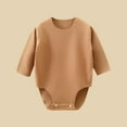 thumbnail image 1 of Wancir Baby Boy Girl Bubble Shirt Romper Outfit Short Sleeve Summer Bodysuit Top Newborn Oversized Crewneck Jumpsuit, 1 of 3