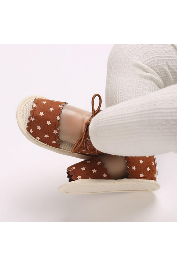 Wancir Baby Boy Girl Summer Infant Squeaky Sandals Premium Rubber Sole Closed-Toe Non-Slip Shoes Toddler First Walkers